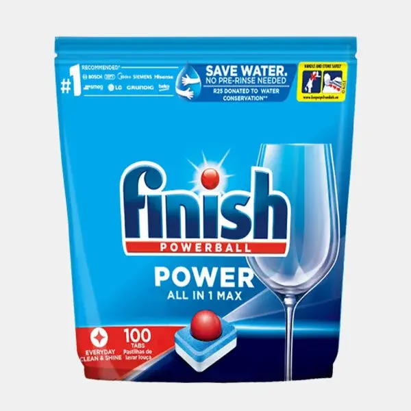 Viên rửa bát Finish All in 1 max - Túi 100 viên