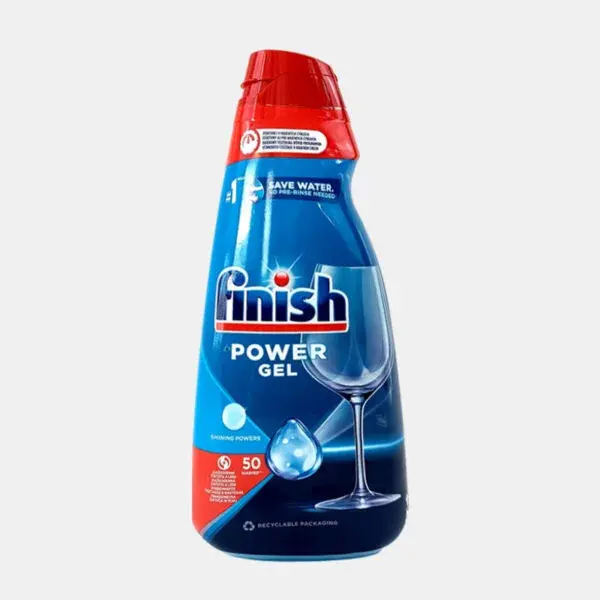 Gel Finish Power All in 1 chai 1000ml cho máy rửa bát - Sạch sâu, hiệu quả chu kỳ ngắn